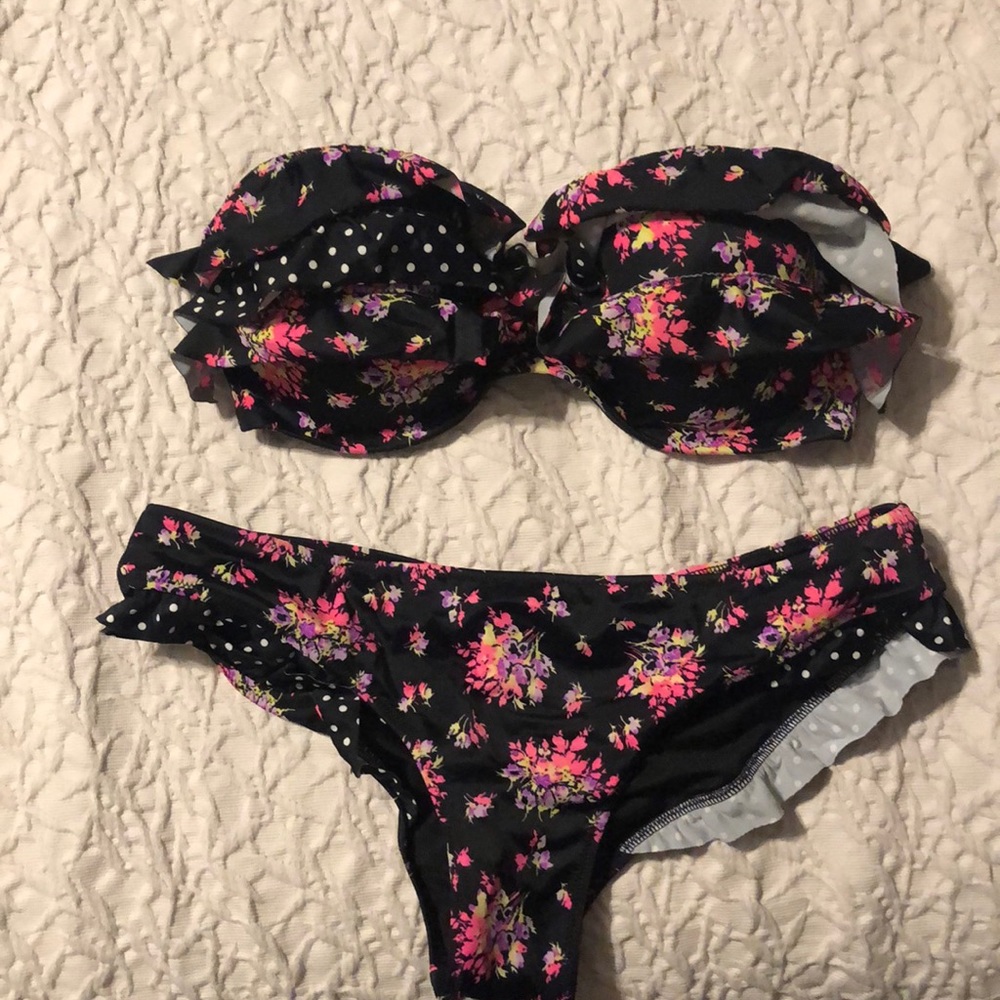 Two piece swim suit